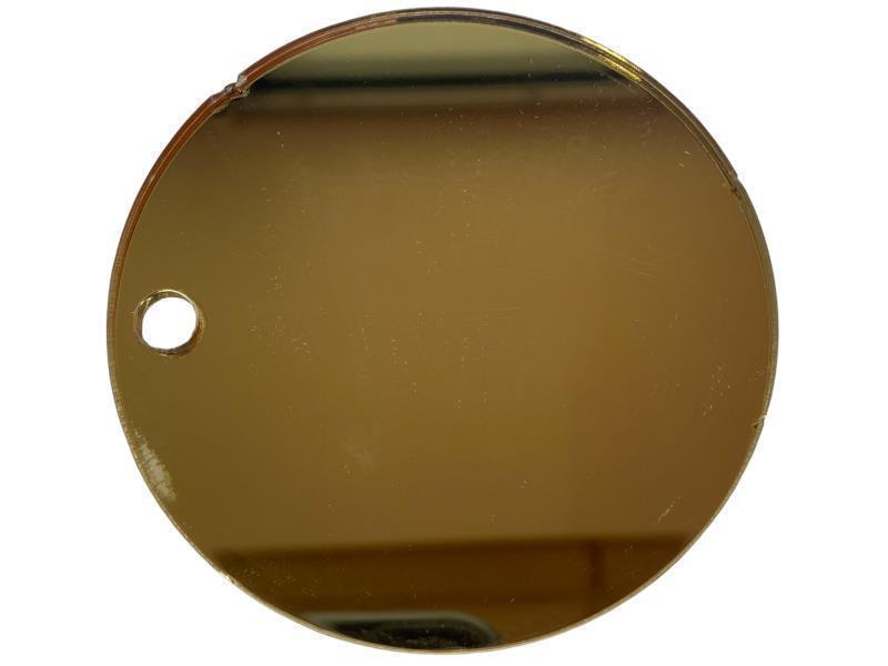 PLEKSI STEKLO, zlata mirror (11108)  deb: 3 mm