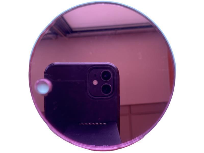 PLEKSI STEKLO, roza mirror (11112)  deb: 3 mm